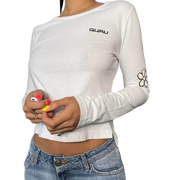Vintage y2k Guru long sleeves tee (XS-M) - Picture 1 of 8